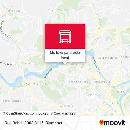 Rua Bahia, 3003-3115 mapa