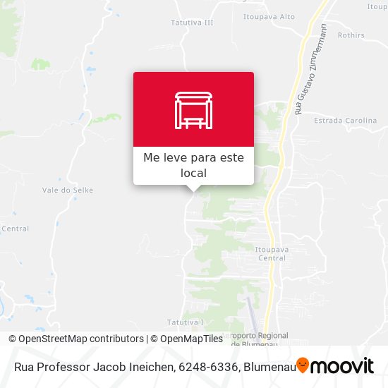 Rua Professor Jacob Ineichen, 6248-6336 mapa