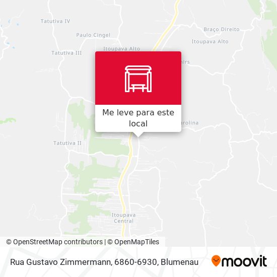 Rua Gustavo Zimmermann, 6860-6930 mapa