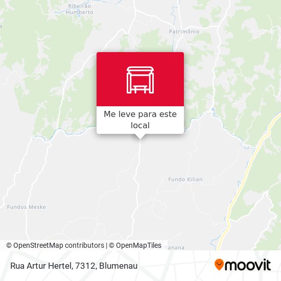 Rua Artur Hertel, 7312 mapa