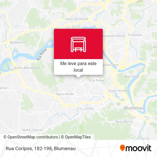 Rua Coripos, 182-198 mapa