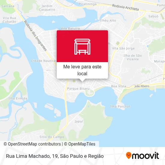 Rua Lima Machado, 19 mapa