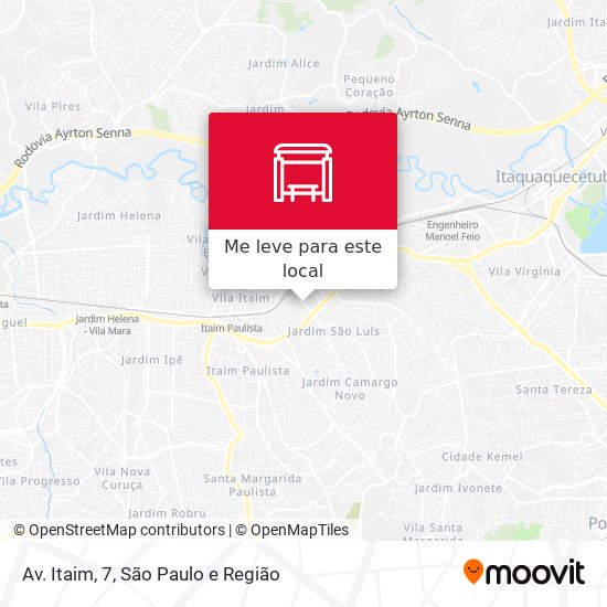 Av. Itaim, 7 mapa