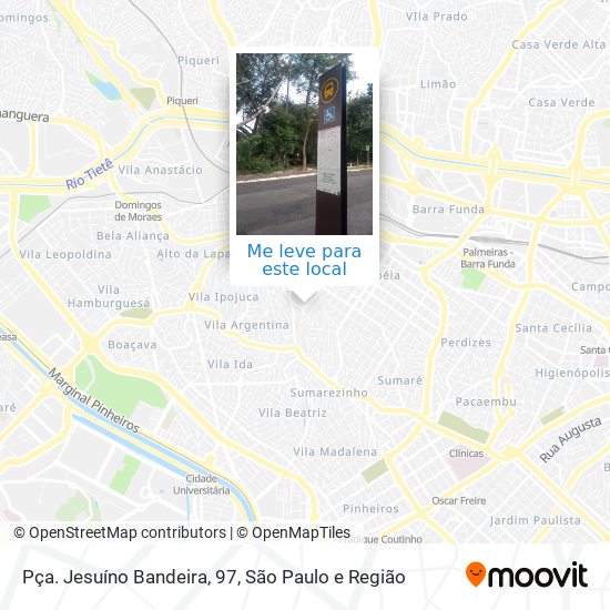 Pça. Jesuíno Bandeira, 97 mapa
