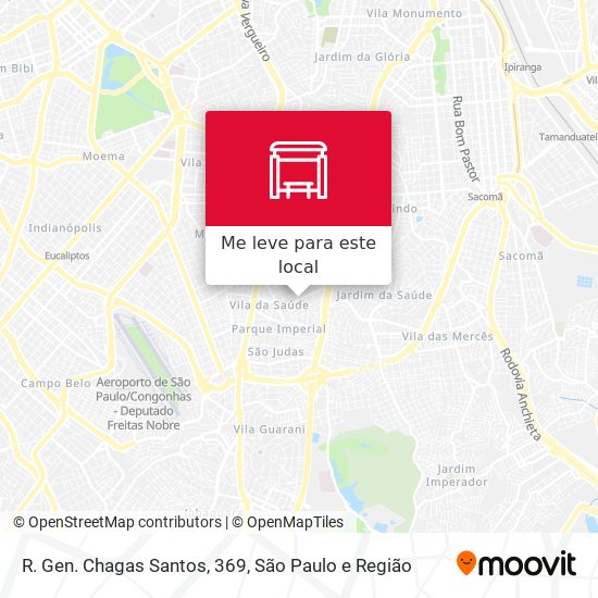 R. Gen. Chagas Santos, 369 mapa