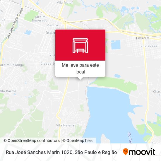Rua José Sanches Marin 1020 mapa