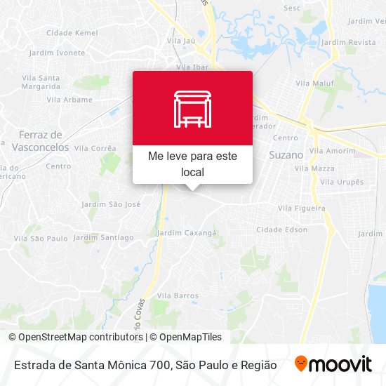 Estrada de Santa Mônica 700 mapa