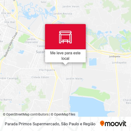 Parada Primos Supermercado mapa