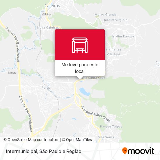 Intermunicipal mapa