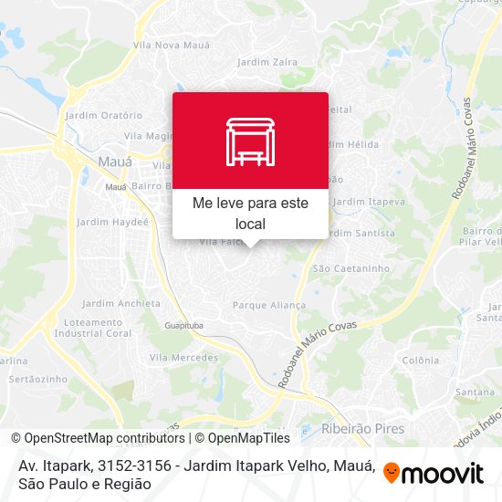 Av. Itapark, 3152-3156 - Jardim Itapark Velho, Mauá mapa
