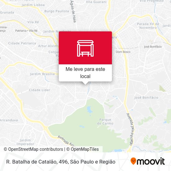 R. Batalha de Catalão, 496 mapa