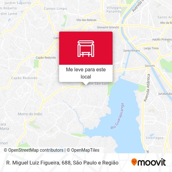 R. Miguel Luiz Figueira, 688 mapa