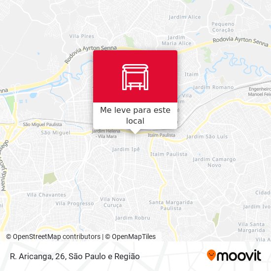 R. Aricanga, 26 mapa