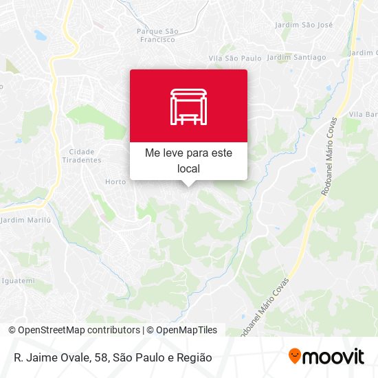 R. Jaime Ovale, 58 mapa