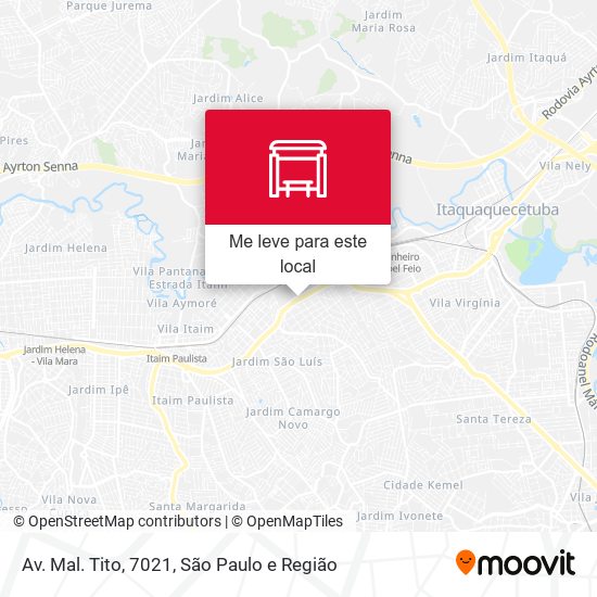 Av. Mal. Tito, 7021 mapa