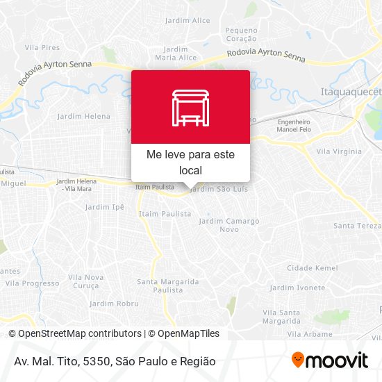 Av. Mal. Tito, 5350 mapa