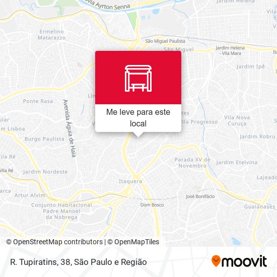 R. Tupiratins, 38 mapa