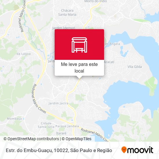 Estr. do Embu-Guaçu, 10022 mapa