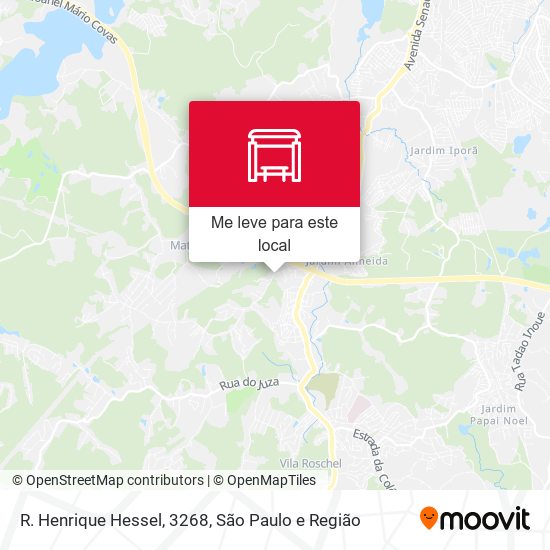 R. Henrique Hessel, 3268 mapa