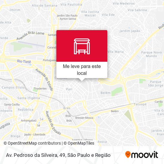 Av. Pedroso da Silveira, 49 mapa