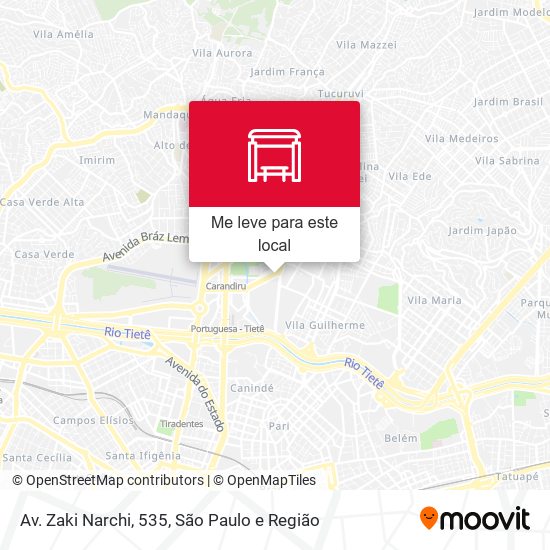 Av. Zaki Narchi, 535 mapa