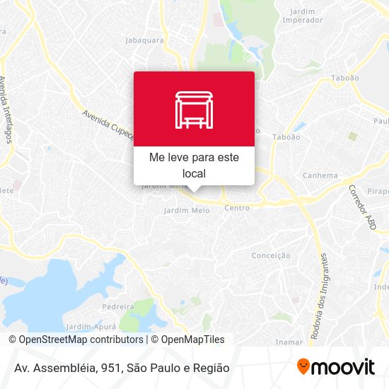 Av. Assembléia, 951 mapa