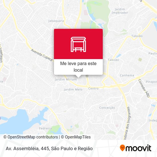 Av. Assembléia, 445 mapa