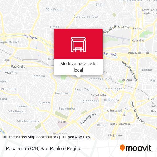 Pacaembu C/B mapa