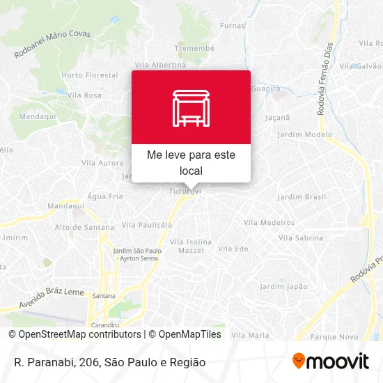 R. Paranabi, 206 mapa