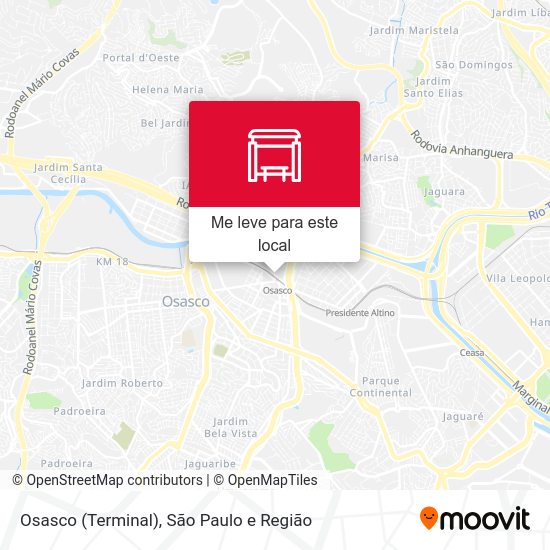 Osasco (Terminal) mapa