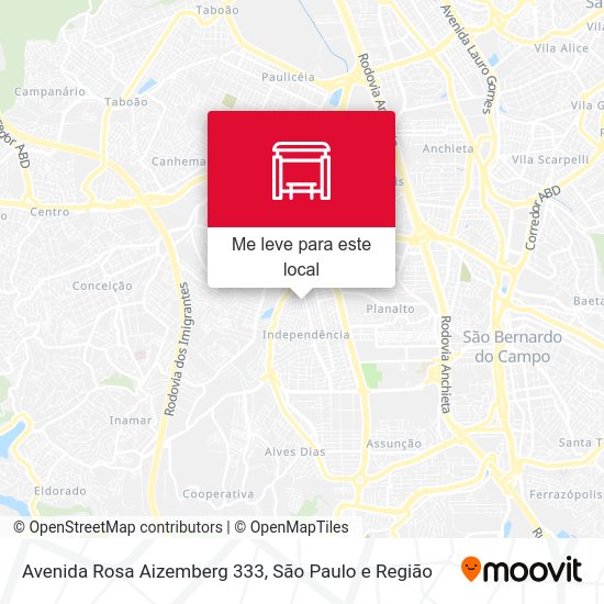 Avenida Rosa Aizemberg 333 mapa
