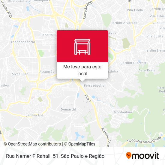 Rua Nemer F Rahall, 51 mapa