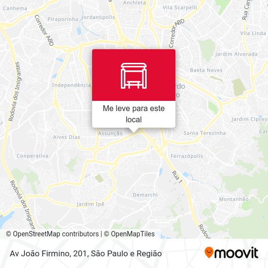 Av  João Firmino, 201 mapa