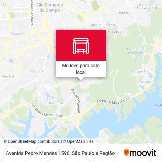 Avenida Pedro Mendes 1596 mapa