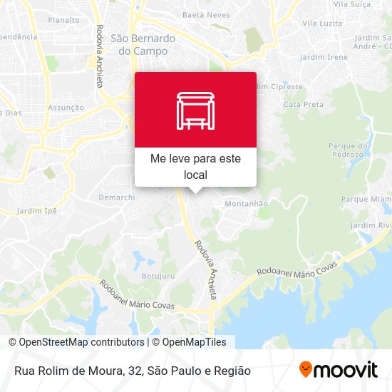 Rua Rolim de Moura, 32 mapa