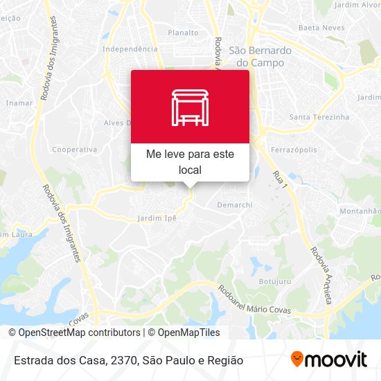 Estrada dos Casa, 2370 mapa