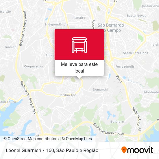 Leonel Guarnieri / 160 mapa
