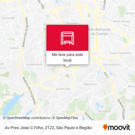 Av Pres Joao C Filho, 2122 mapa