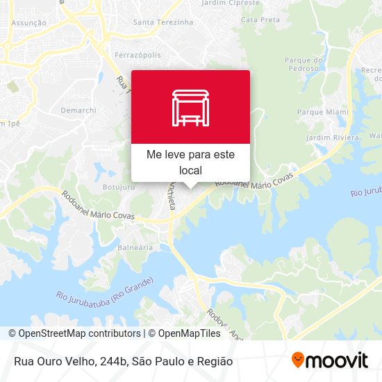 Rua Ouro Velho, 244b mapa