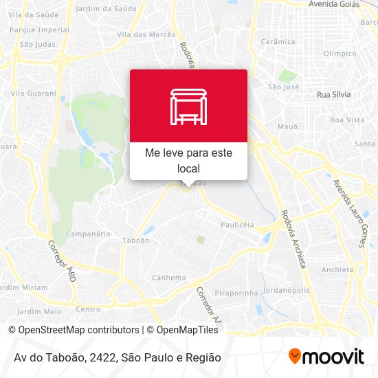 Av do Taboão, 2422 mapa