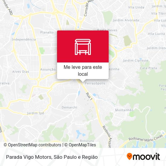 Parada Vigo Motors mapa