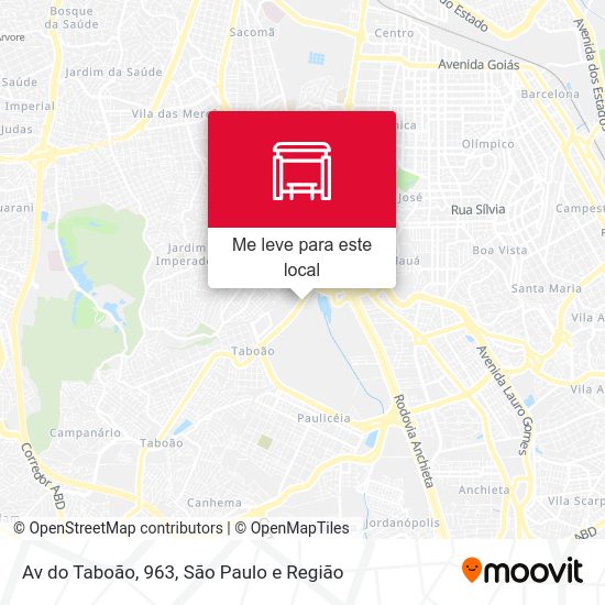 Av do Taboão, 963 mapa