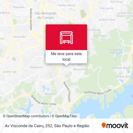 Av Visconde de Cairu, 252 mapa