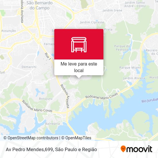Av Pedro Mendes,699 mapa