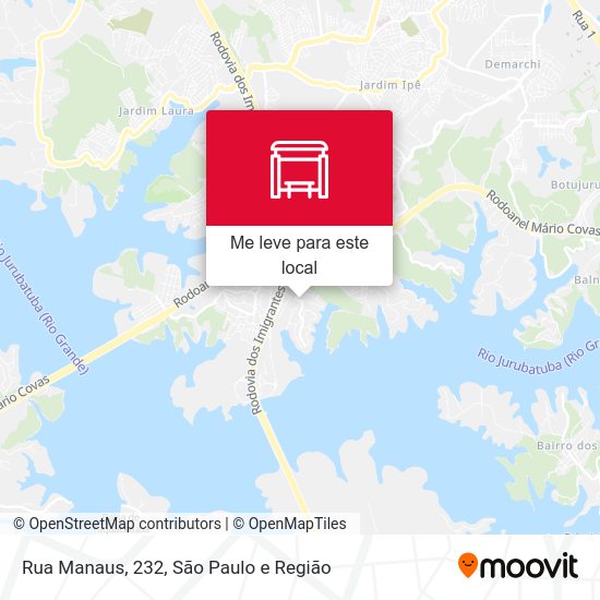 Rua Manaus, 232 mapa