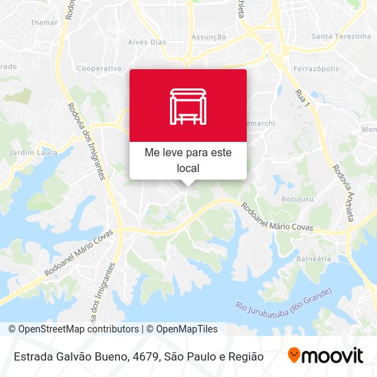 Estrada Galvão Bueno, 4679 mapa