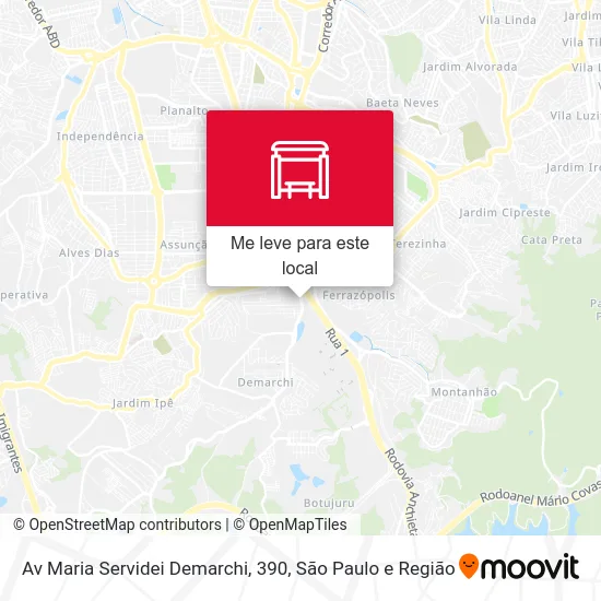 Av Maria Servidei Demarchi, 390 mapa
