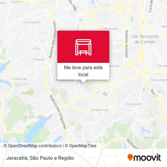 Jaracatia mapa