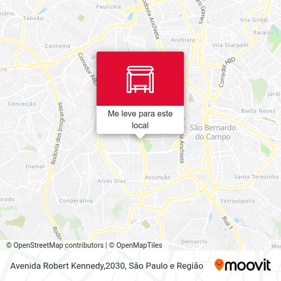 Avenida Robert Kennedy,2030 mapa