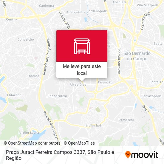 Praça Juraci Ferreira Campos 3337 mapa